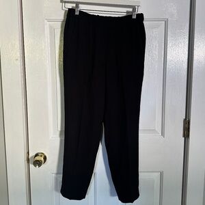J. Crew Black Crepe Pant in Size 4